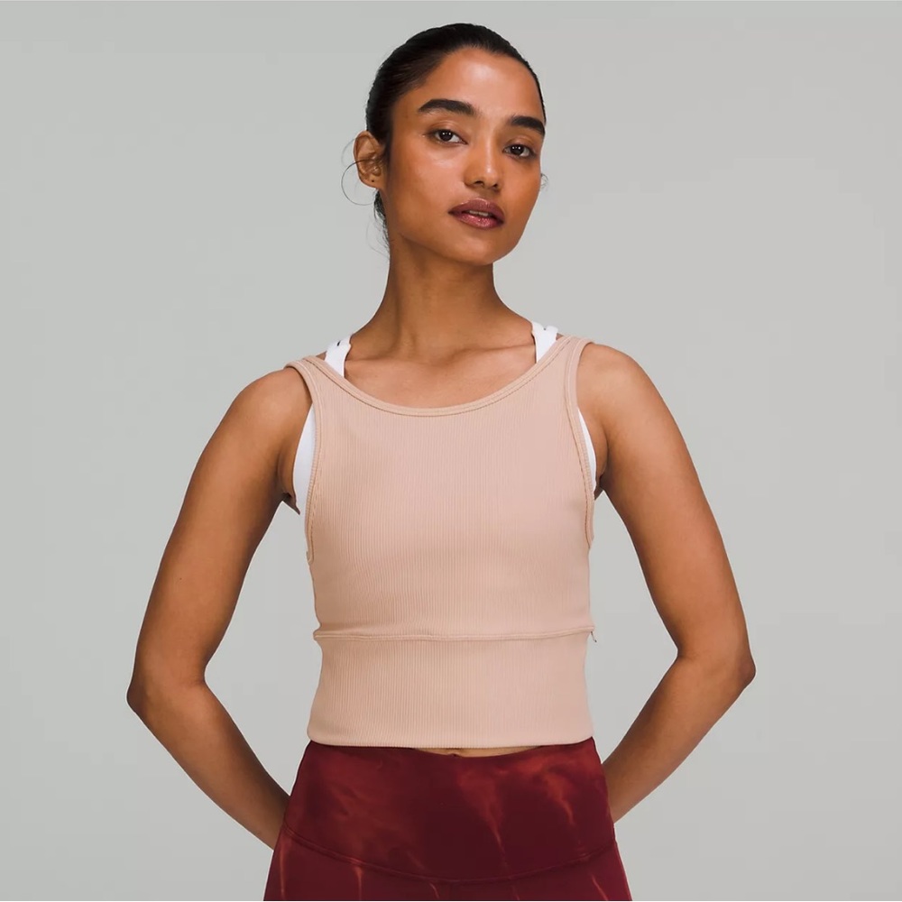 Lululemon Power Pivot Ribbed Tank Top